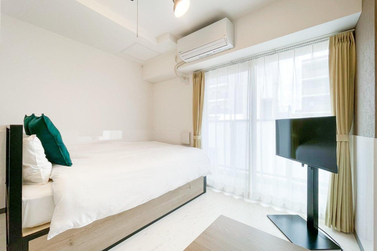 Appartement Blue Shimanouchi à Ōsaka Chambre photo