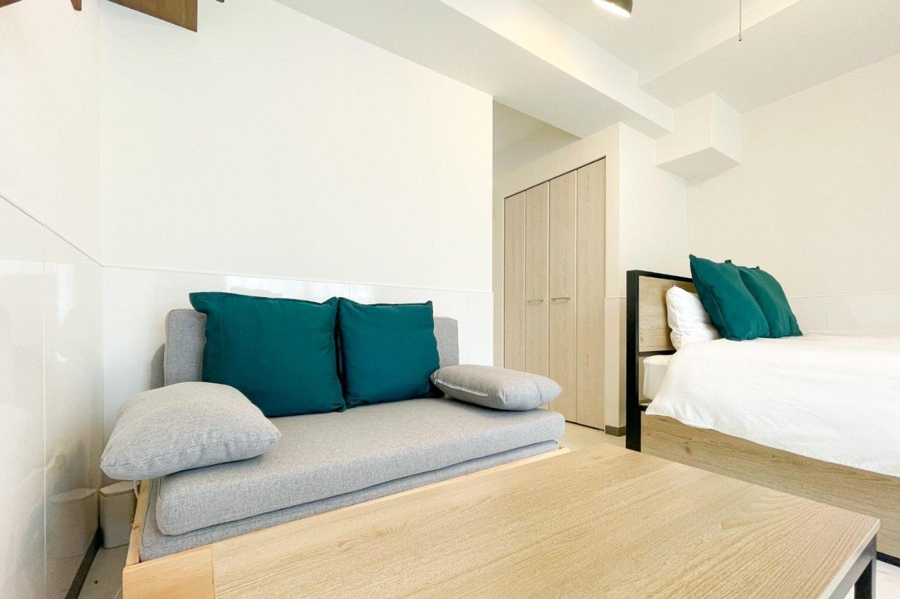 Appartement Blue Shimanouchi à Ōsaka Chambre photo