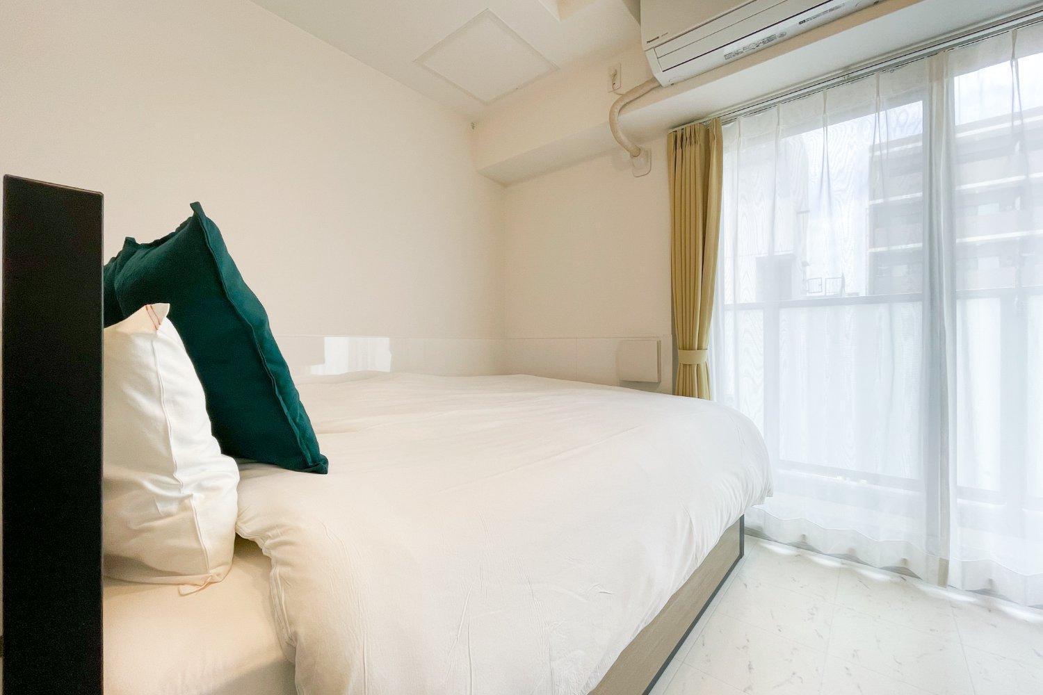 Appartement Blue Shimanouchi à Ōsaka Chambre photo