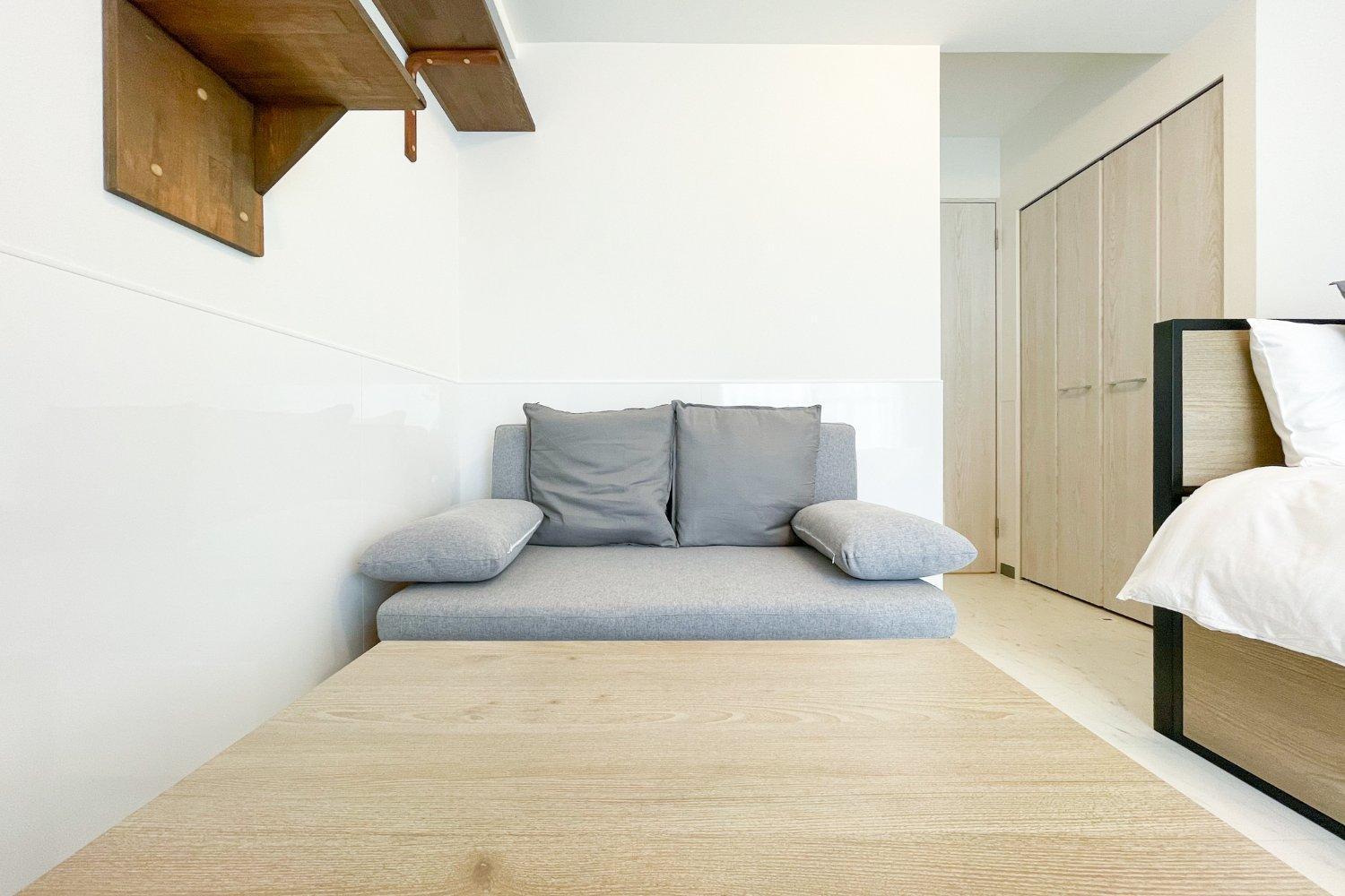 Appartement Blue Shimanouchi à Ōsaka Chambre photo