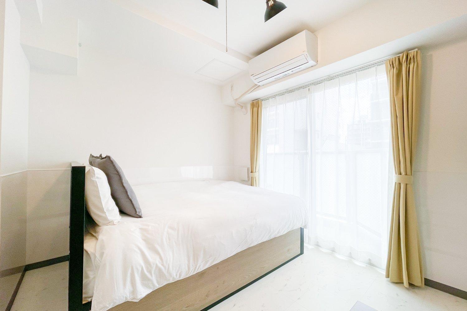 Appartement Blue Shimanouchi à Ōsaka Chambre photo